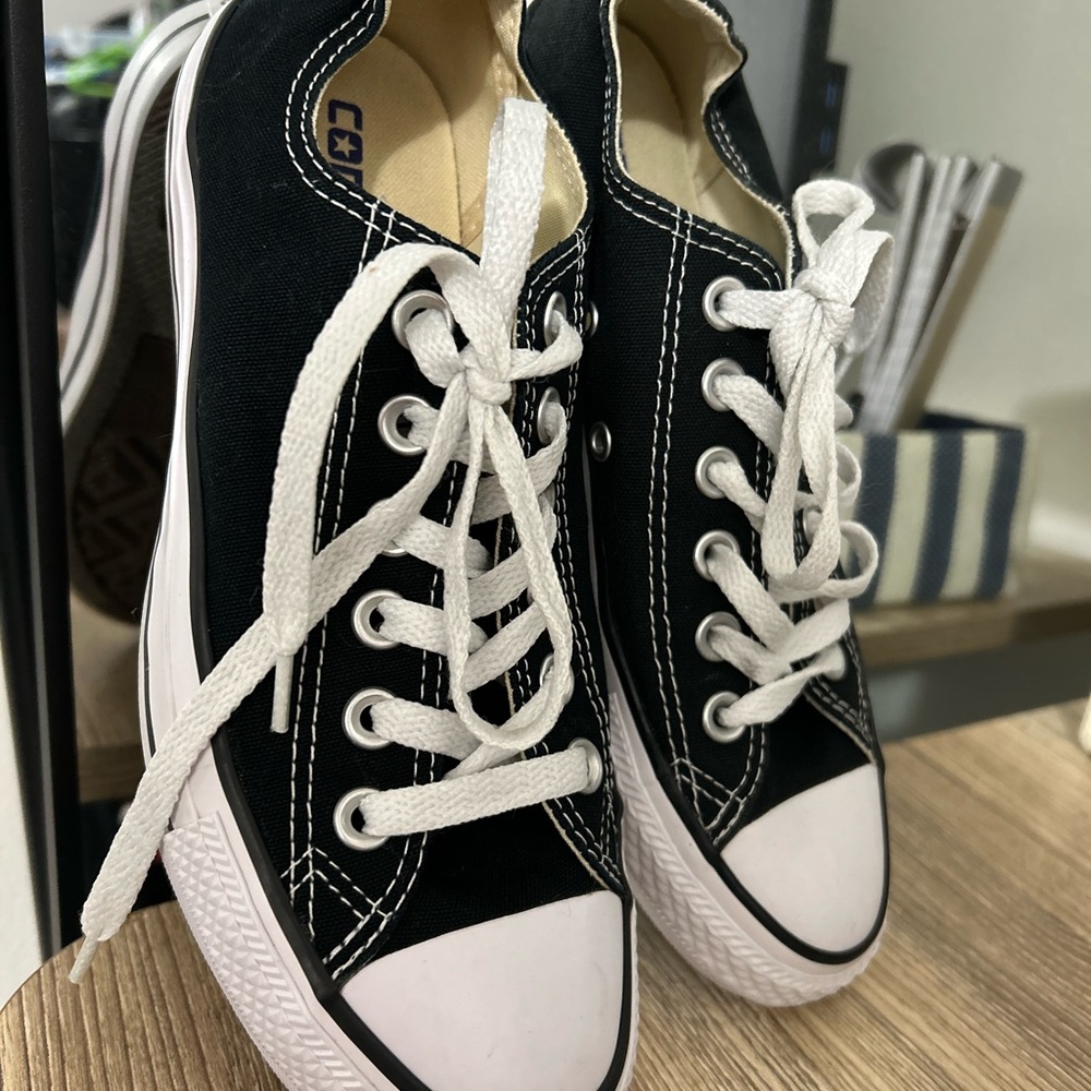 NWOT Converse Black and White Athletic Shoes